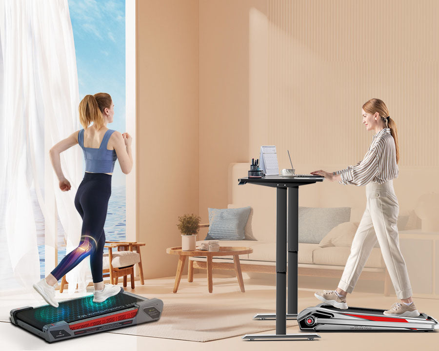 Egofit Under desk treadmill for home office workout mobile banner 1